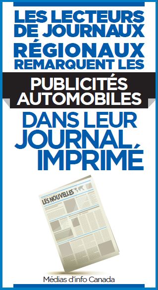 Les lecteurs de journaux régionaux remarquent les publicités automobiles