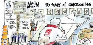 Aislin: 50 years of cartooning