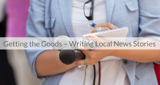 This week's featured course on Newspaper Training: Getting the Goods -- Writing Local News Stories