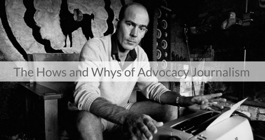 This week's featured course on Newspaper Training: The Hows and Whys of Advocacy Journalism
