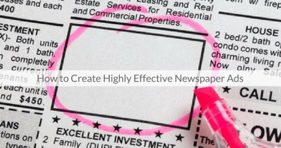 This Week's Featured Course on Newspaper Training: How to Create Highly Effective Newspaper Ads