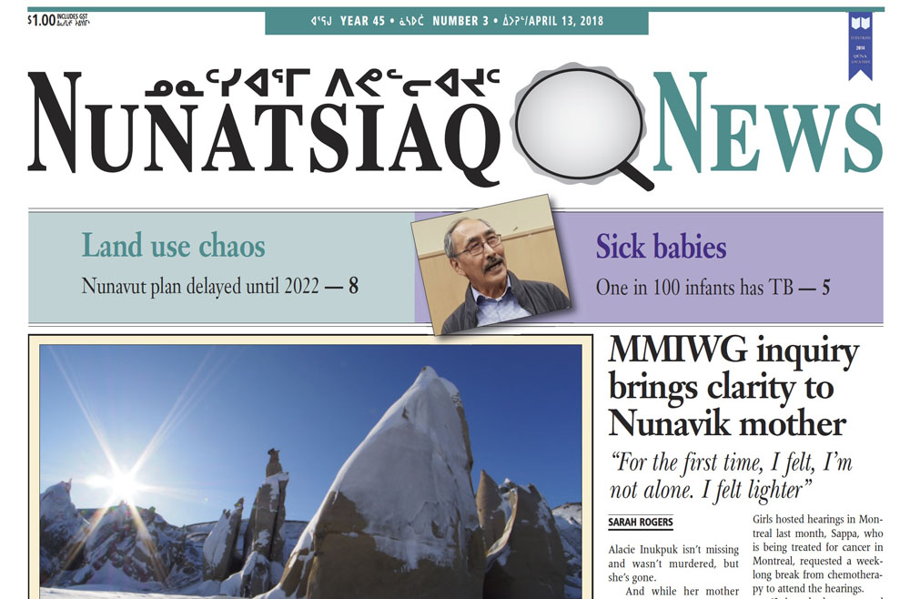 Nunatsiaq News wins four Canadian Community Newspaper Awards