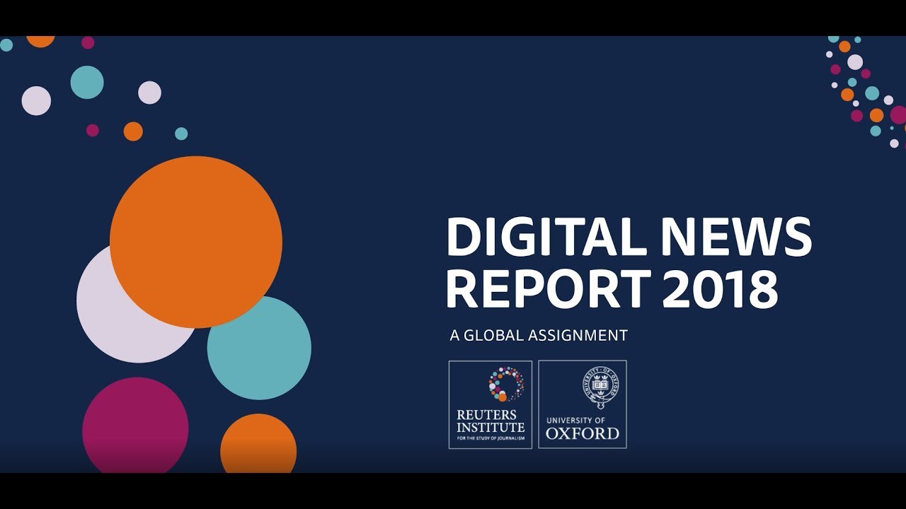 Canadian data from 2018 Digital News Report released