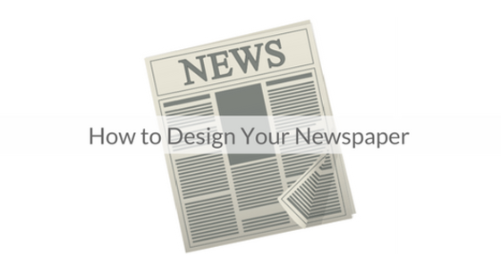 This Week's Featured Course on Newspaper Training: How to Design Your Newspaper