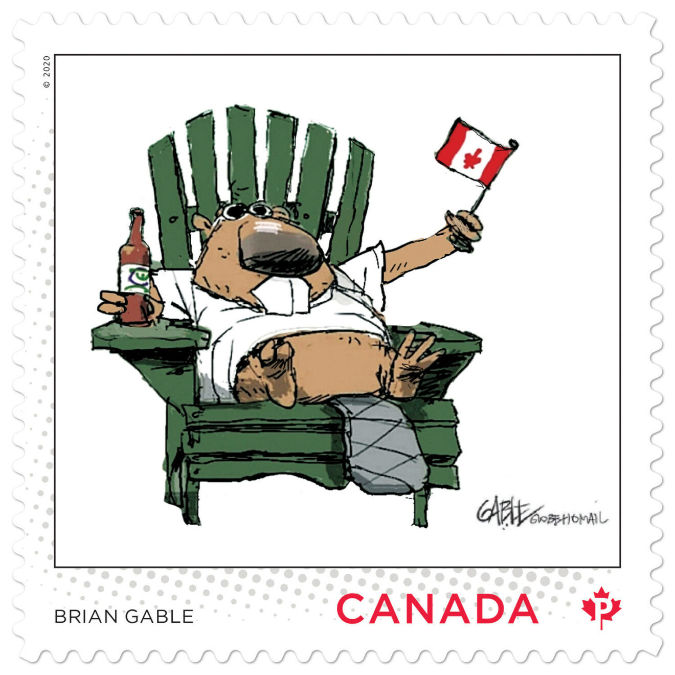 Canada Post pays tribute to five legendary editorial cartoonists with a special stamp