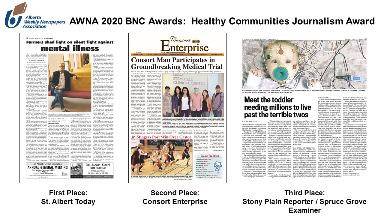 2020 BNC Awards_AWNA_Healthy Communities Journalism Award