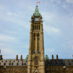 Parliament Hill in Canadian capital Ottawa